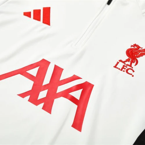 Liverpool Training White Tracksuit