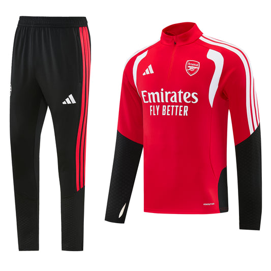 Arsenal Red and Black Tracksuit