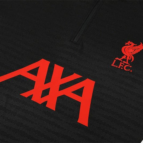 Liverpool Training Black Tracksuit