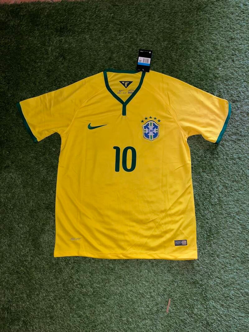 Brazil Home Kit 2014 - NEYMAR JR 10